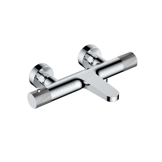 RAK Ceramics Amalfi Wall Mounted Exposed Thermostatic Bath Shower Mixer - Chrome