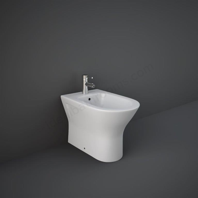 RAK-Feeling Back to Wall Bidet in Matt  White