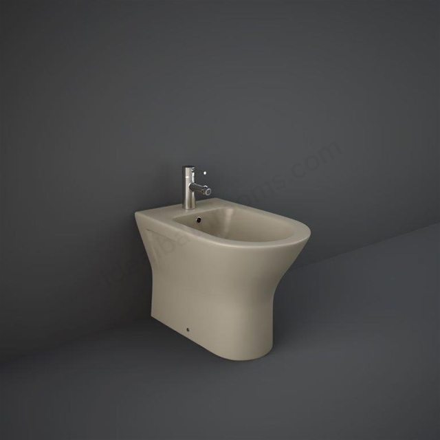 RAK-Feeling Back to Wall Bidet in Matt  Cappuccino