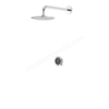 Aqualisa Quartz Touch Smart conc with wall fixed shower head - HP/Combi