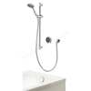 Aqualisa Quartz Touch Smart conc with adjustable shower head and bath filler - Gravity Pumped