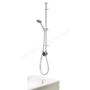 Aqualisa Quartz Touch Smart exp with adjustable head and bath filler - Gravity Pumped