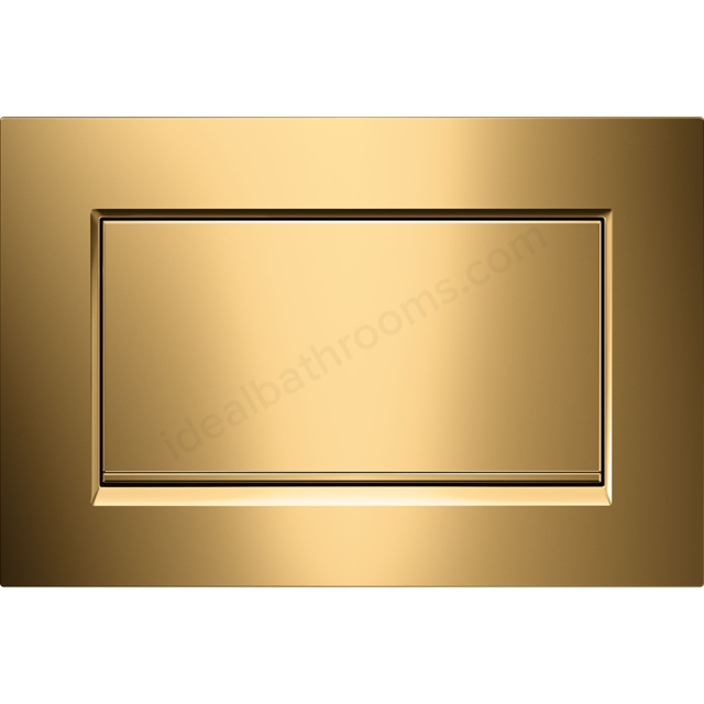 Geberit Sigma30 stop-and-go Screwable Flush Plate - Gold