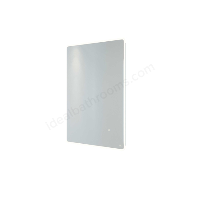 RAK Ceramics Amethyst 500x700 LED Illuminated  Portrait Mirror w/demister;shavers socket and touch sensor switch