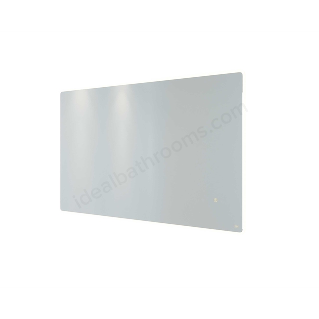 RAK Ceramics Amethyst 1000x800 LED Illuminated  Landscape Mirror w/demister;shavers socket and touch sensor switch