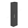 Essential NEVADA Wall Hung Column Unit; 1 Door; 350mm Wide; Grey