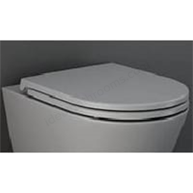 RAK Ceramics Feeling Soft Close Toilet Seat & Cover - Matt Grey