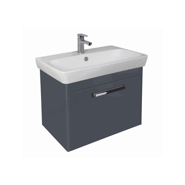 M-line 80cm Unit Dark Grey Gloss