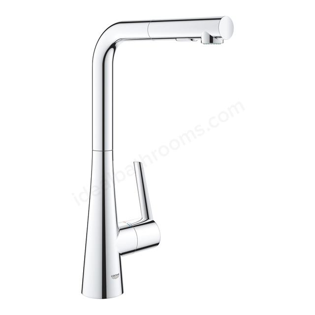Grohe Zedra OHM sink C-spout Dual Spray L