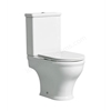 Tavistock Lansdown 620mm Short Projection Close Coupled Toilet Pan - White