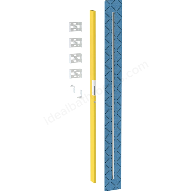 Geberit Duofix element for shower partition wall for walk-in shower