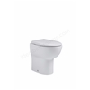 Tavistock Loft 490mm Comfort Height Back To Wall Toilet Pan - White