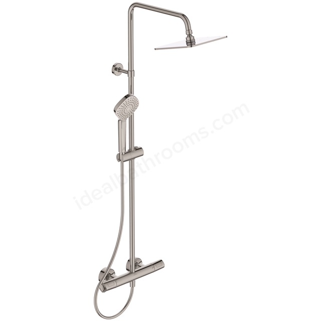 Ceratherm T100 dual exposed thermostatic shower mixer pack 