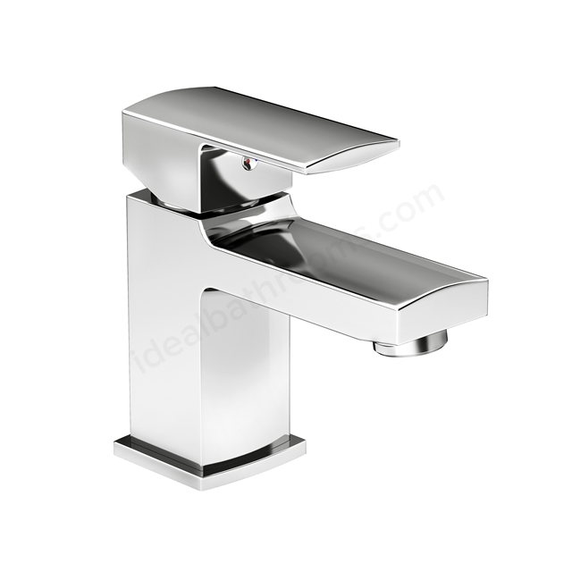 Essential Paron Mono Basin Mixer With Click Waste 1 Tap Hole Chrome