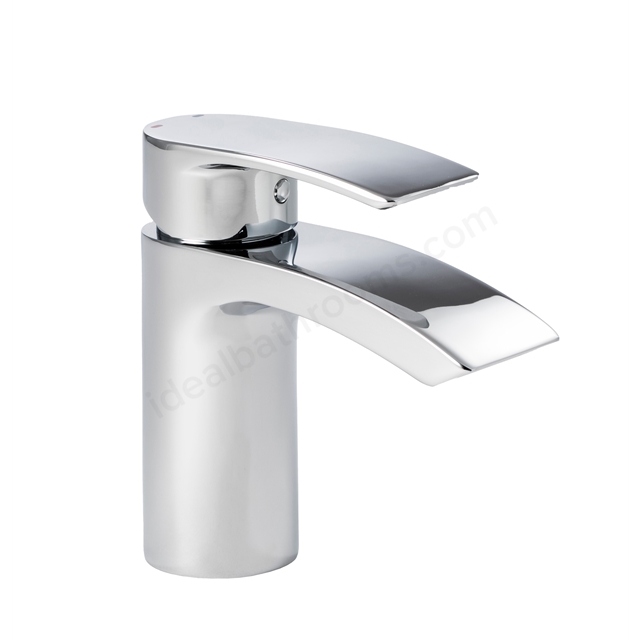 Essential Mantaro Mono Basin Mixer With Click Waste 1 Tap Hole Chrome
