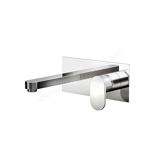 Essential Osmore Wall Mounted Mono Bath Filler 1 Tap Hole - Chrome