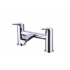 Essential Napo Bath Filler 2 Tap Holes - Chrome
