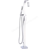 Essential Chira Floor Mounted Bath Shower Mixer Including Shower Kit 1 Tap Hole - Chrome