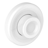 Armitage Shanks Septa Pro XS pneumatic single push button;  no logo - White