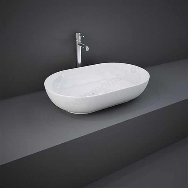 RAK Ceramics Feeling oval Countertop Basin White