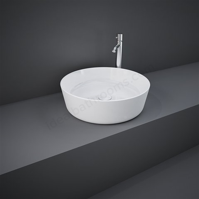 RAK Ceramics Feeling round Countertop Basin White