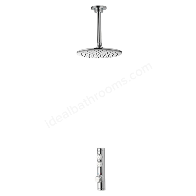 Aqualisa iSystem Smart Concealed with Ceiling Fixed head -HP