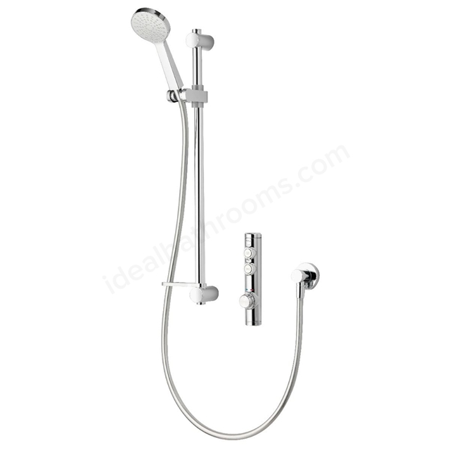 AqualisaiSystem Smart Concealed with Adjustable Head - Gravity Pumped