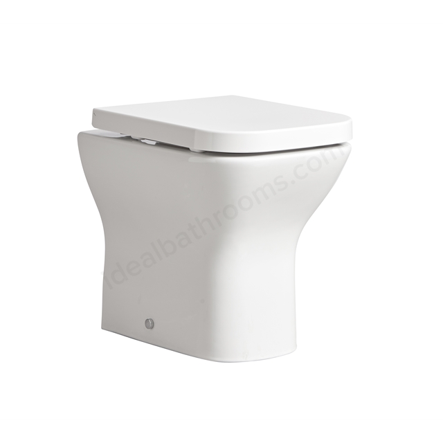Tavistock Structure Short Projection Back To Wall Toilet Pan - White