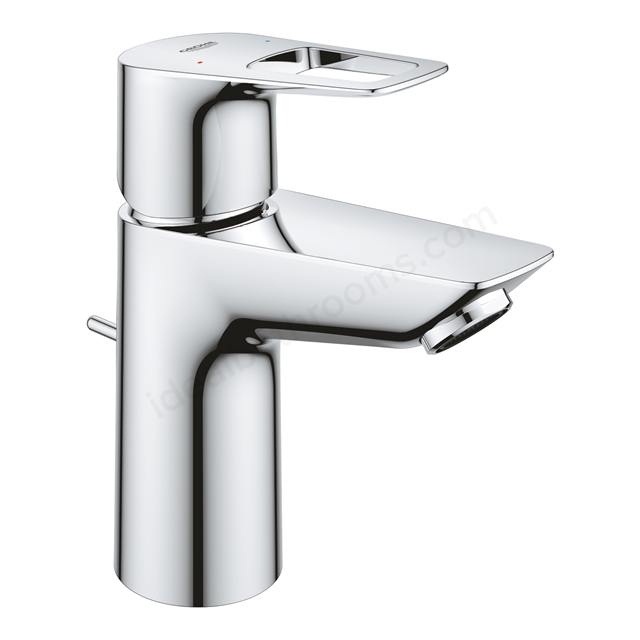 Grohe BauLoop; S-size; basin mixer tap w/ pop up waste 