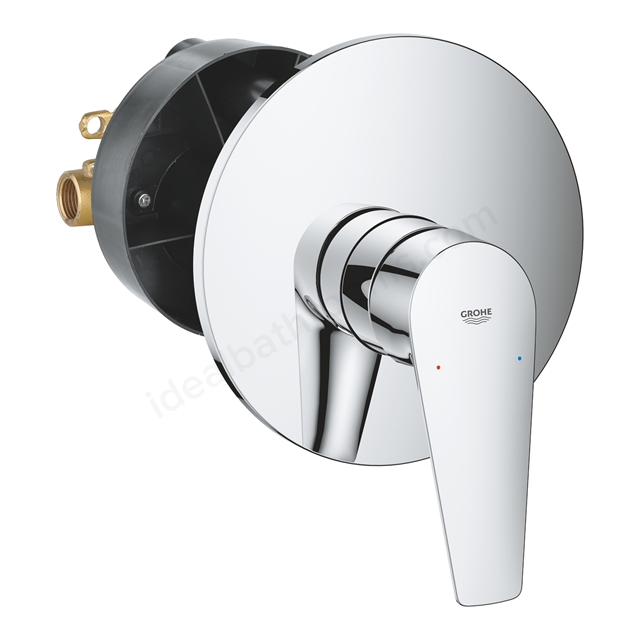 Grohe BauEdge Concealed Shower Mixer - Chrome