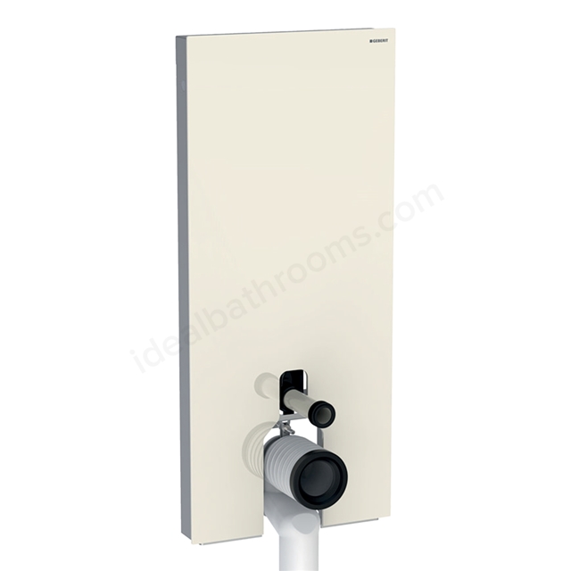 Geberit Monolith floor-standing WC114cm - Sand Grey Glass/Aluminium
