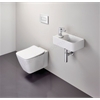 Ideal Standard Retail Strada II 450mm Cloakroom Basin; 1 Tap Hole & Clicker Waste - White