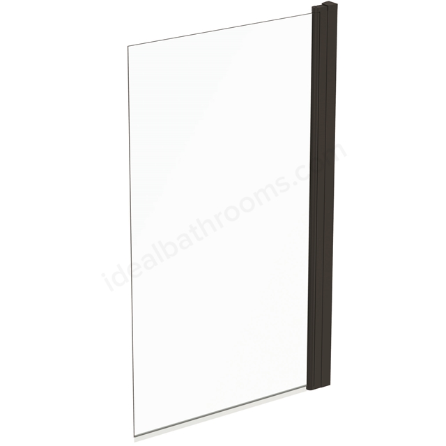 Ideal Standard Connect 2 Angle Bath screen - Silk Black 