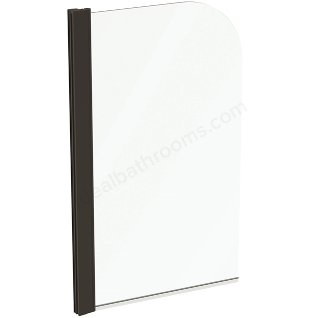 Ideal Standard Connect 2 Radius Bath screen - Silk Black 