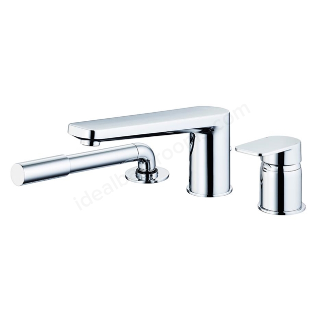 Ideal Standard Retail Tonic II single lever 3 hole bath shower mixer with spout