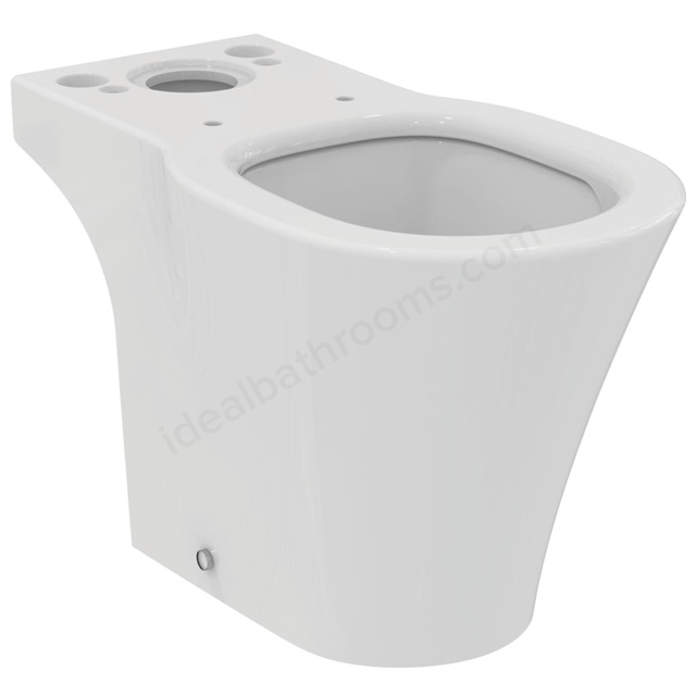 Ideal Standard Retail Connect Air close coupled bowl with Aquablade technology - horizontal outlet