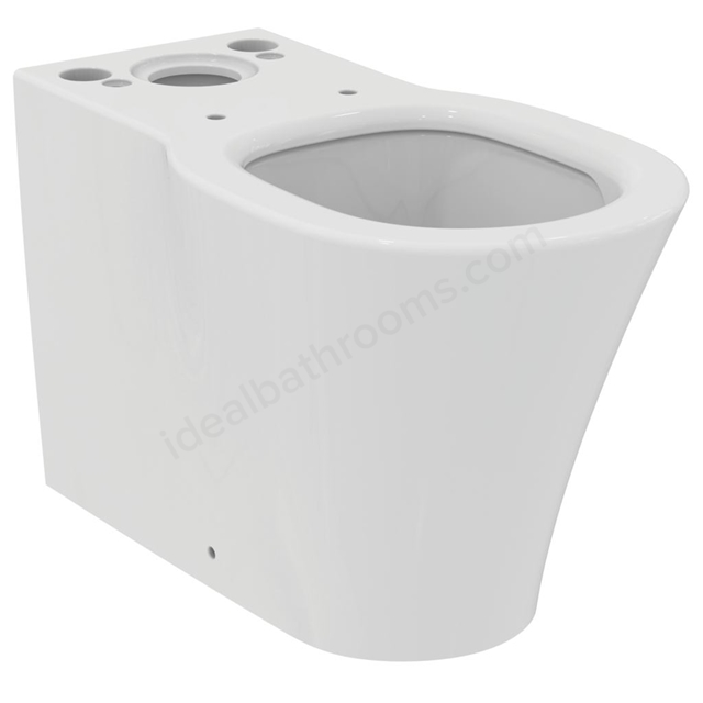 Ideal Standard Retail Connect Air close coupled bowl / back-to wall with Aquablade technology - horizontal outlet