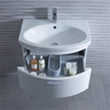 Tavistock Tempo 650mm Wall Mounted Vanity Unit; 1 Drawer - Gloss White
