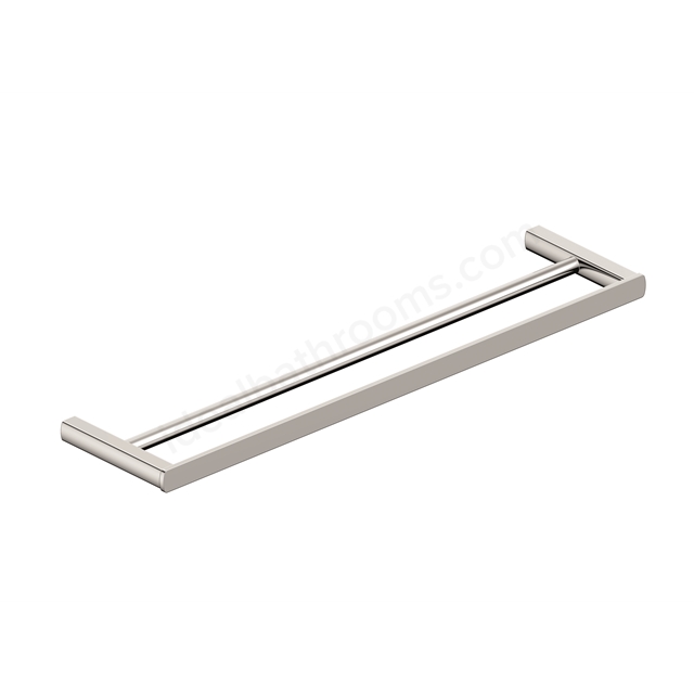 RAK Ceramics Petit Square 45cm Double towel bar Chrome