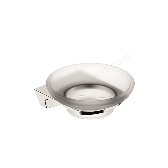 RAK Ceramics Petit Square Soap Dish Holder Chrome