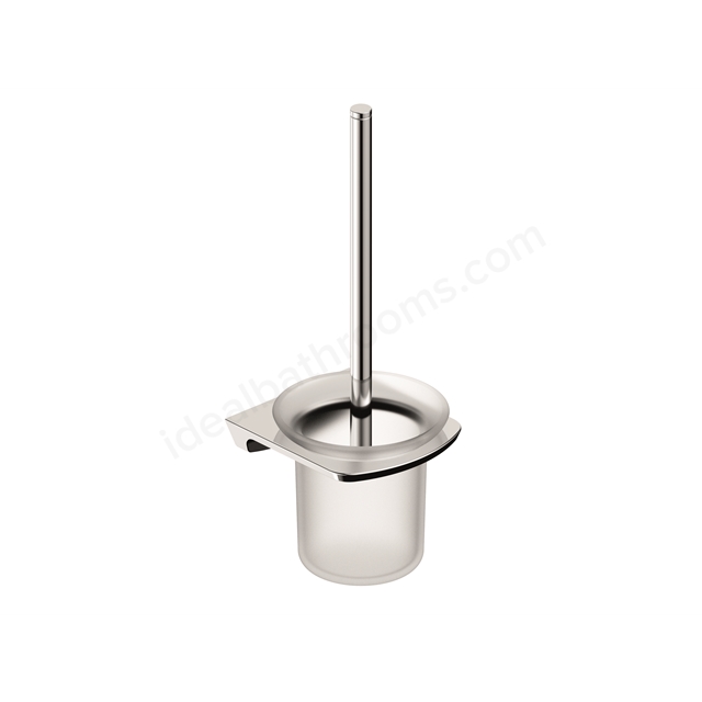 RAK Ceramics Petit Square Toilet Brush Holder Chrome