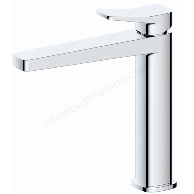 RAK Ceramics Petit Square Mid Height Basin Mixer (Chrome)