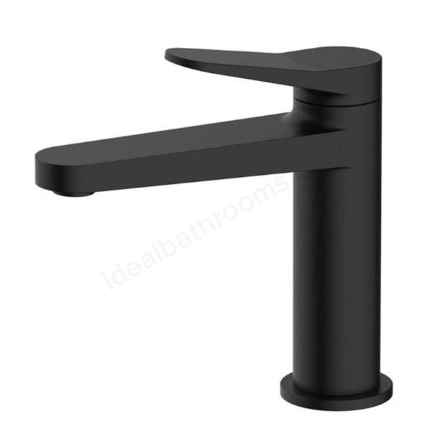 RAK Ceramics Petit Round Standard Basin Mixer (Matt Black)