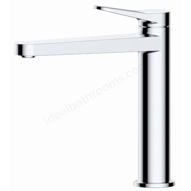 RAK Ceramics Petit Round Mid Height Basin Mixer (Chrome)