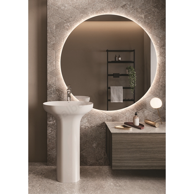 RAK Ceramics Des Freestanding Wash Basin 1 Tap Hole