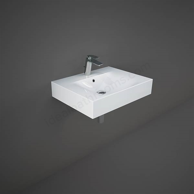 RAK Ceramics Des 610mm Basin 1 Tap Hole