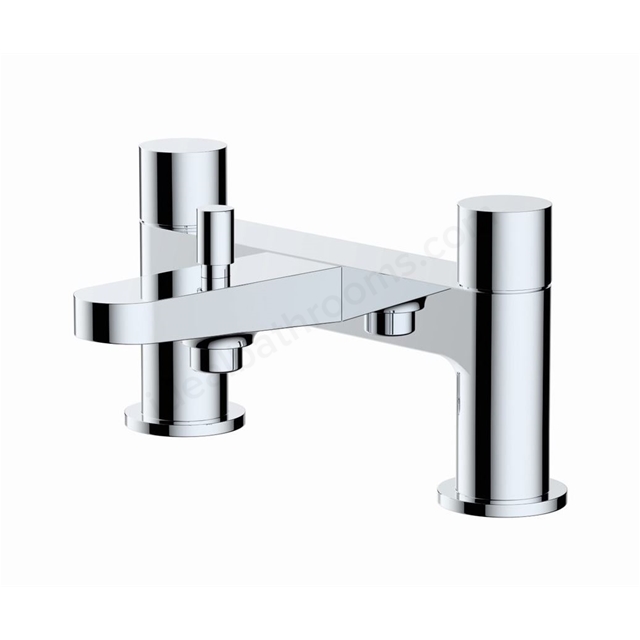 RAK Ceramics Petit Round Deck Bath Shower Mixer - Chrome