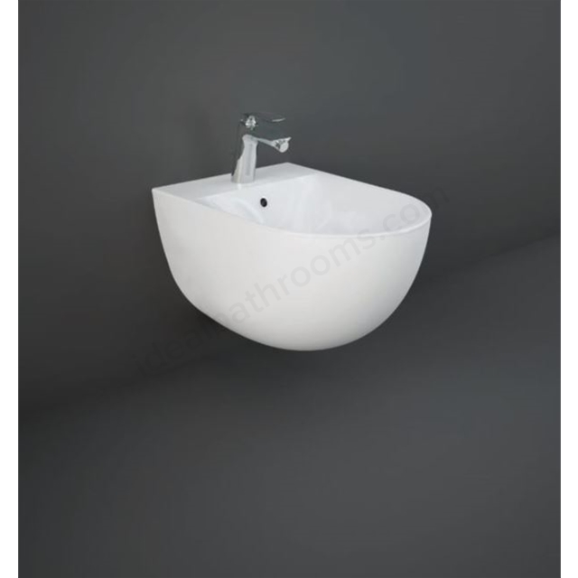 RAK Ceramics Des Wall Hung Bidet 1 Tap Hole