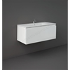 RAK Ceramics Joy Uno Wall Hung Vanity 1000mm (Pure White)
