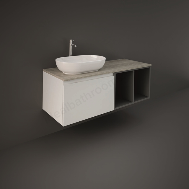 RAK Ceramics Plano 1200mm Wood Worktop (Scandinavian Oak)